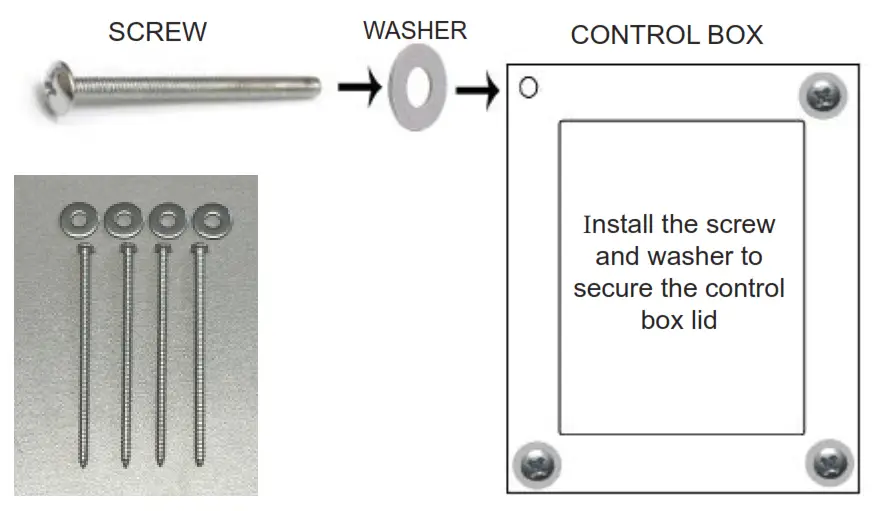 Electric Gates E8 500 Swing Gate Opener Wiring Guide - control 1.
