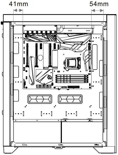 Radiator thickness limitation