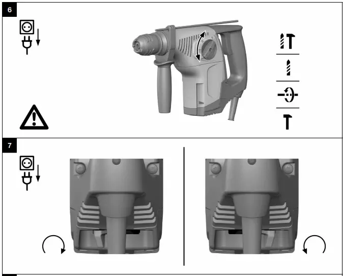 HILTI TE 7 C Rotary Hammer - overview 4