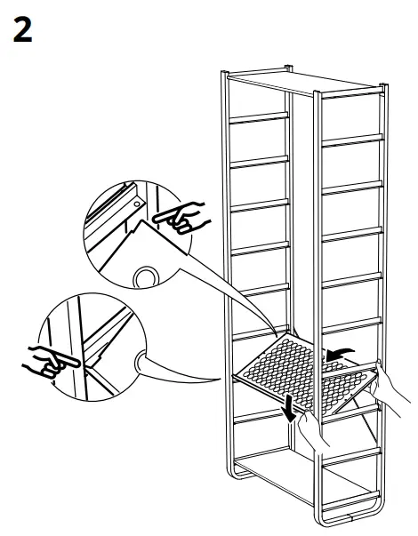 IKEA ELVARLI Shoe Shelf - Assembly 4