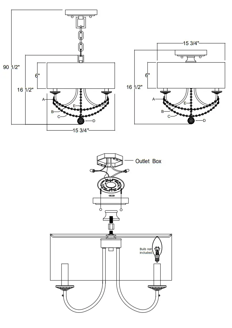 CRYSTORAMA DEL-90803-AG Delilah Three Light Mini Chandelier .