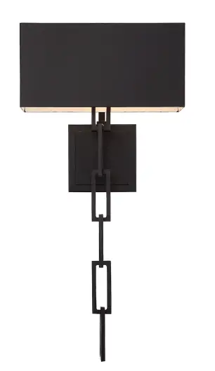 CRYSTORAMA 8682-MK-WH Two Light Wall Mount