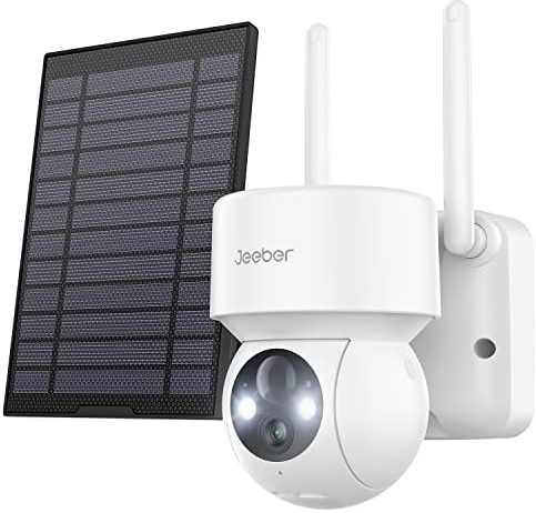 Jeeber CQ12Y PTZ Battery Powered Security Camera