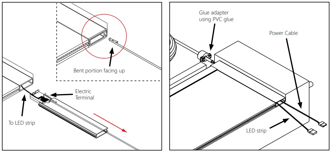 Custom Molded Products 25776 130 120 Brilliant Wonders LED Waterfall 2.0 - PLUMBING 2