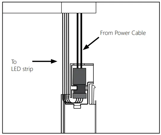 Custom Molded Products 25776 130 120 Brilliant Wonders LED Waterfall 2.0 - WIRING 5