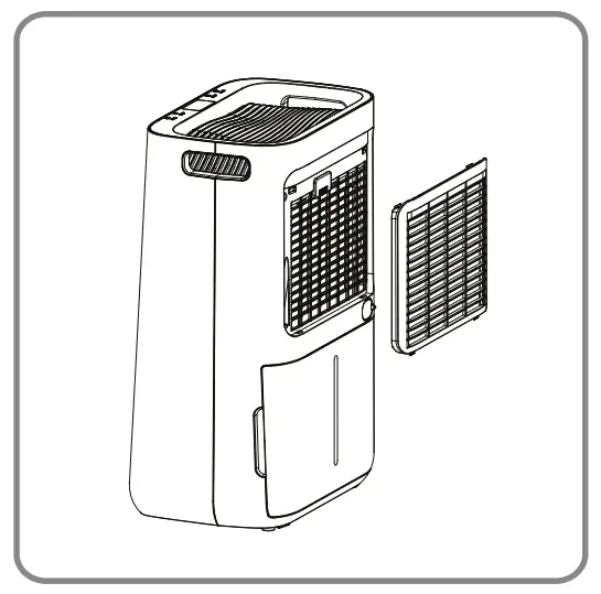 Cleaning the Air Filter Frame