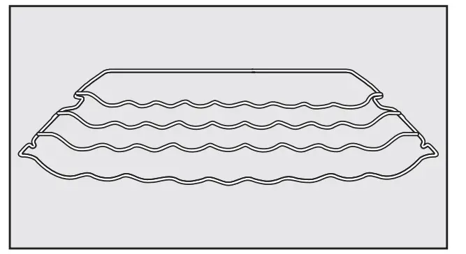 Miele 11 930 740 Bottom Mount Unit - Bottle rack
