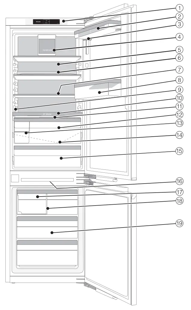 Miele 11 930 740 Bottom Mount Unit - Connecting4