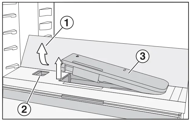 Miele 11 930 740 Bottom Mount Unit - Making ice cubes11