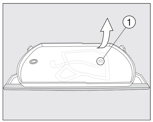 Miele 11 930 740 Bottom Mount Unit - Making ice cubes5