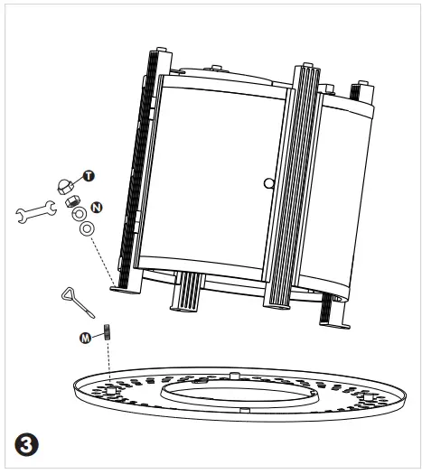 Fire Sense 63692-NG Hedges Round Aluminum Fire Pit - Fig 5