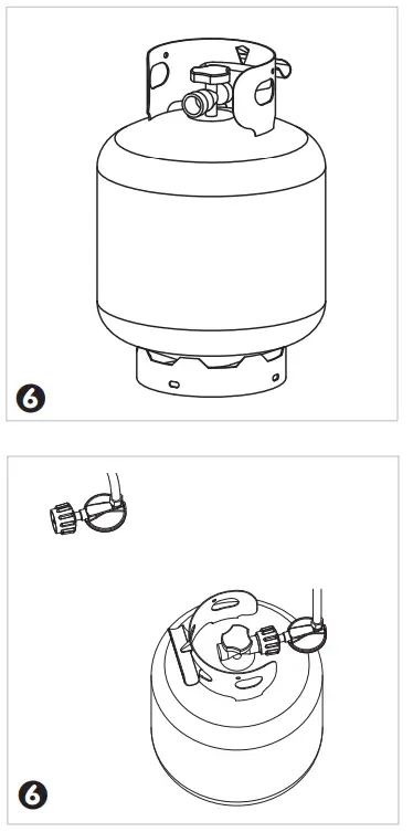 Fire Sense 63692-NG Hedges Round Aluminum Fire Pit - Fig 8