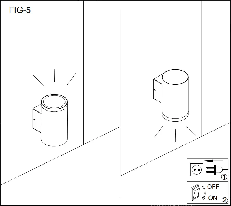HALCYON EX152 Surface Mount Column Spot One Way Large - FIGURE 7