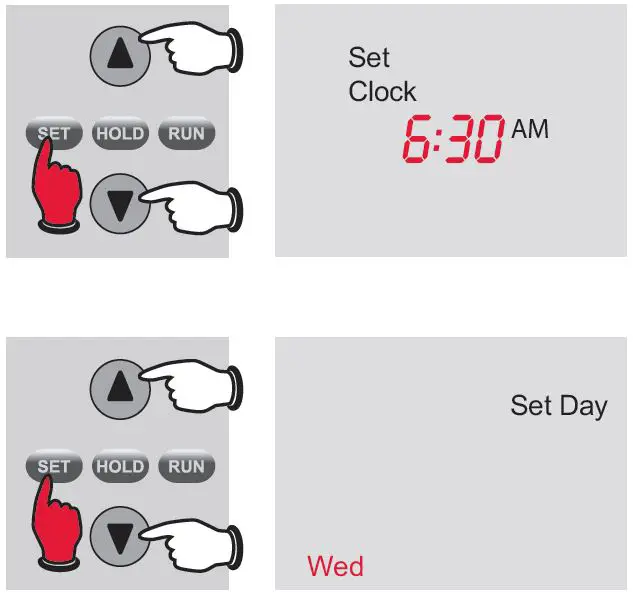 HONEYWELL-PRO-4000-5-2-DAY-PROGRAMMABLE-THERMOSTAT-fig-4