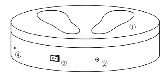 REVOPOINT POP 2 3D Body Scanning Large Turntable - Sensor