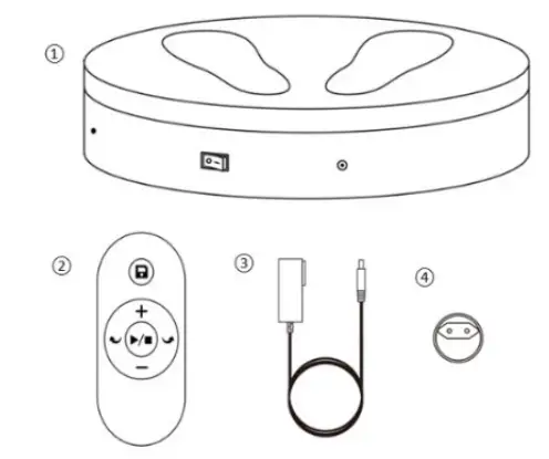 REVOPOINT POP 2 3D Body Scanning Large Turntable - parts