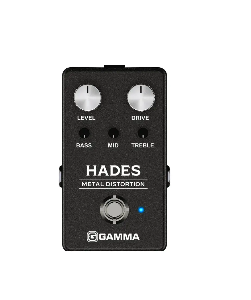 Gamma Hades Metal Distortion Effects Pedal Owner's Manual Gamma Hades Metal Distortion Effects Pedal Owner's Manual
