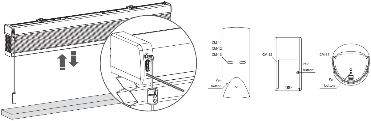 Pair a remote control