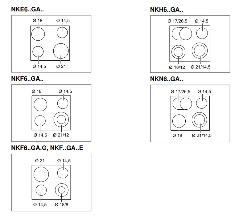 BOSCH NKN645G17 Induction Hob