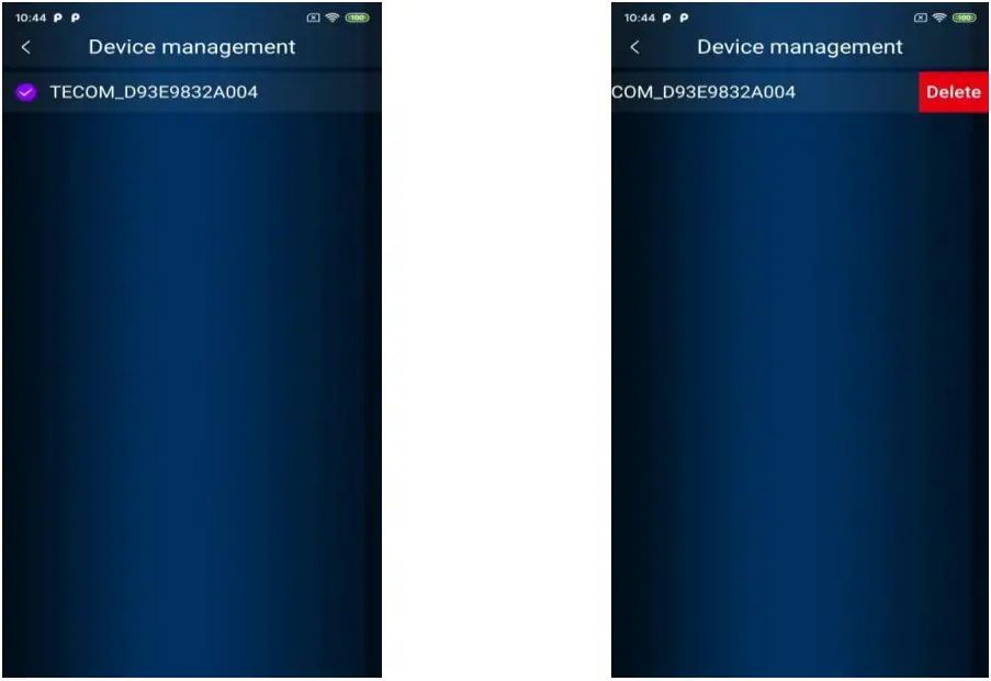 TECOM Dr VB800 App - fig 6