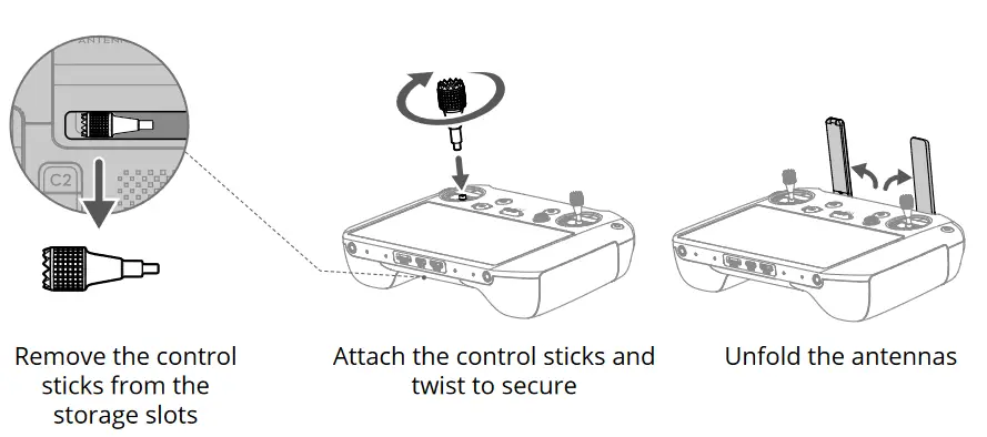 dji M3M Aircraft Remote Controller - Remote Controller