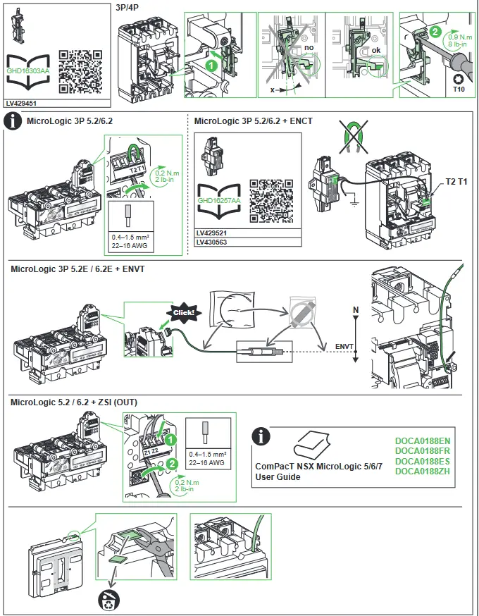 Schneider Electric NSX100 250 ComPacT- fig 2 3