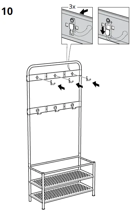 IKEA-203-297-89-PINNIG-Coat-Rack-with-Shoe-Storage-Bench-fig 13