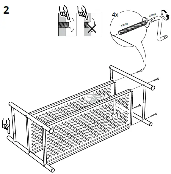 IKEA-203-297-89-PINNIG-Coat-Rack-with-Shoe-Storage-Bench-fig 7