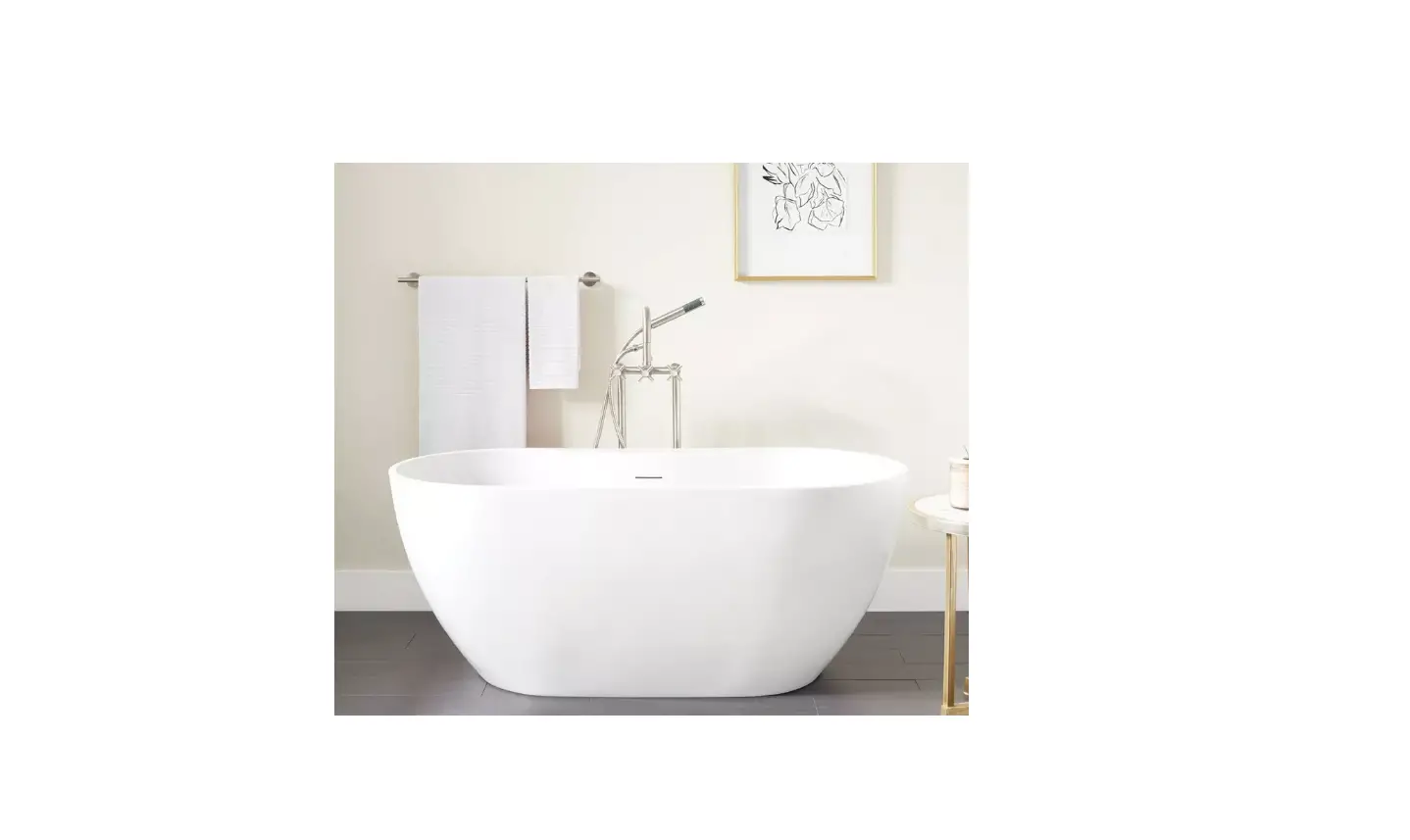 Signature Hardware 948057 Hibiscus Oval Acrylic Freestanding Tub Owner's Manual