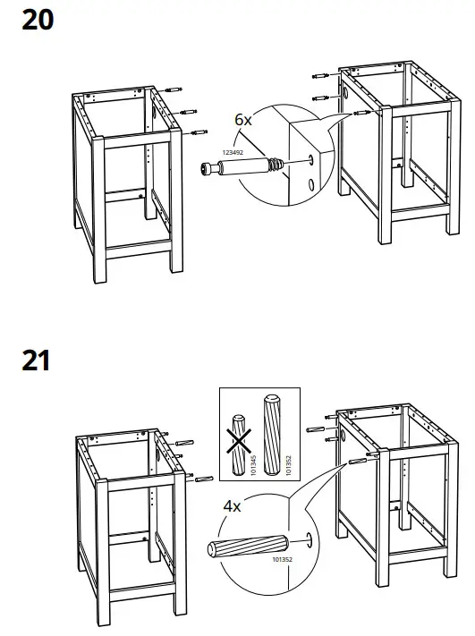 IKEA AA-505125-14-100 HEMNES Desk Dark Gray Stained - fig 18