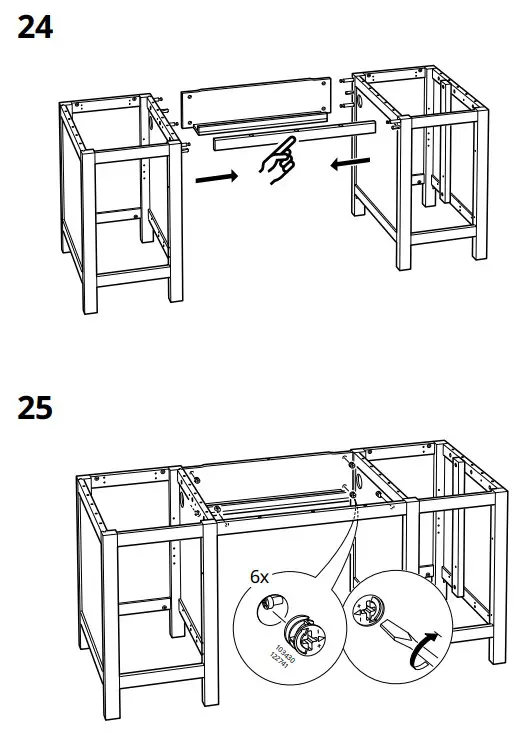 IKEA AA-505125-14-100 HEMNES Desk Dark Gray Stained - fig 21