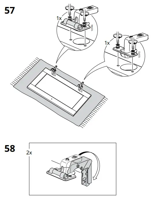 IKEA AA-505125-14-100 HEMNES Desk Dark Gray Stained - fig 45