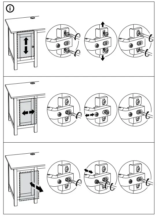 IKEA AA-505125-14-100 HEMNES Desk Dark Gray Stained - fig 56