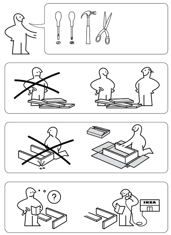 IKEA AA-505125-14-100 HEMNES Desk Dark Gray Stained - fig