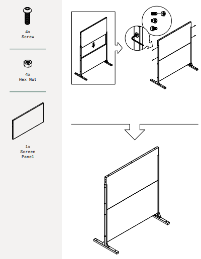 veradek-OUTDOOR-Privacy-Screen-Four-Panel-Screen-Set-FIG-6