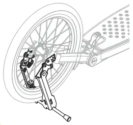 Swifty SCOOTERS SwiftyAIR Adult Dirt Scooter SwiftyAIR Black Anthracite - position