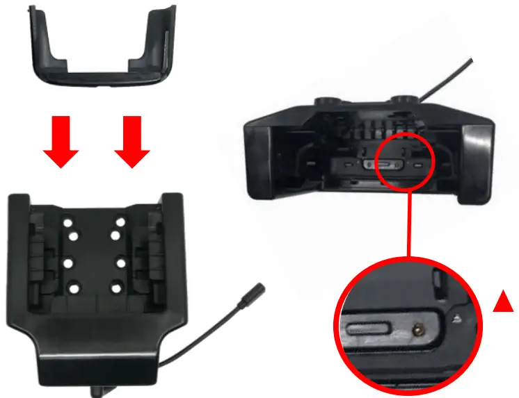 unitech EA520 Vehicle Cradle - the Cradle