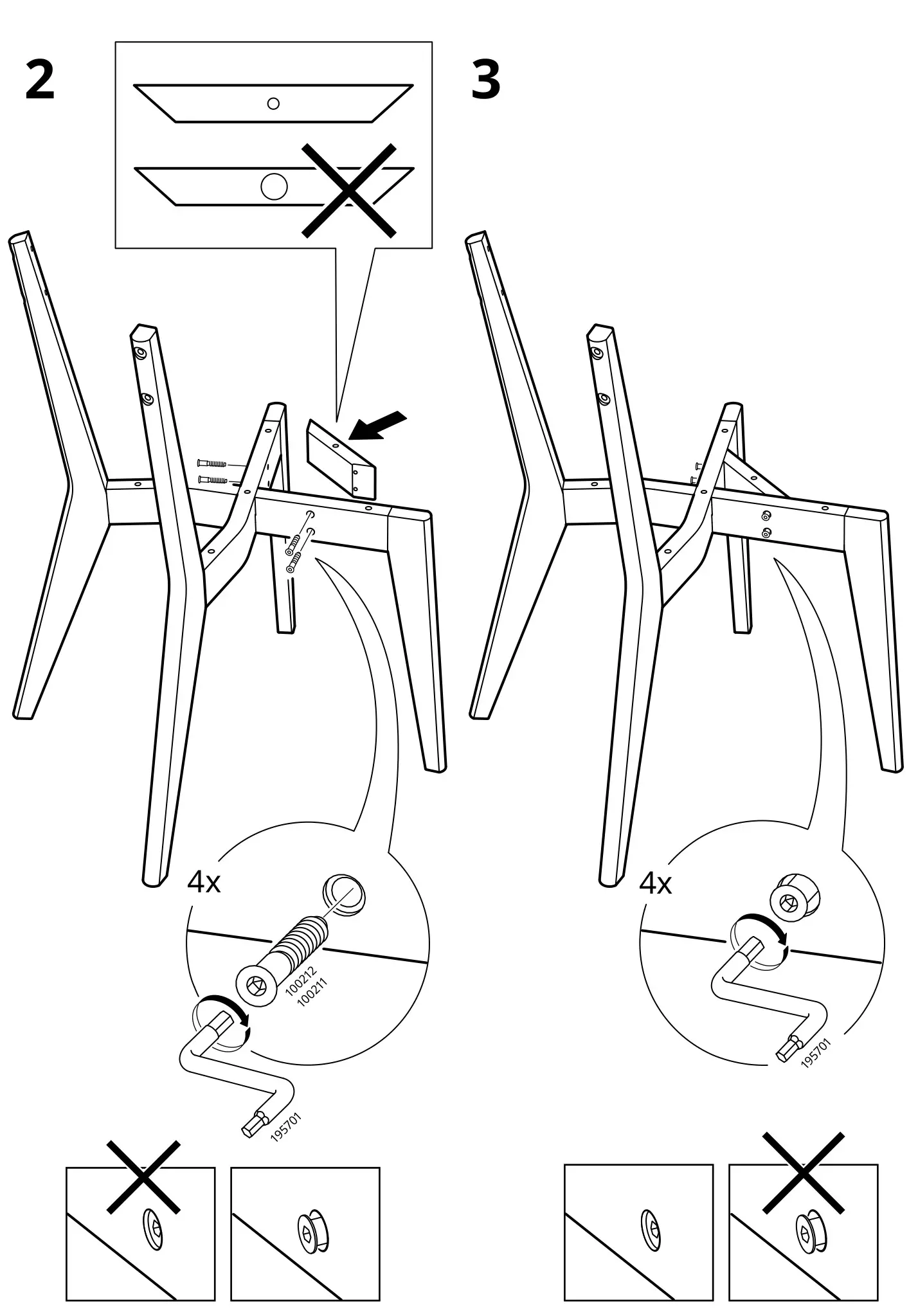 IKEA LISABO Table - Figure 2,3