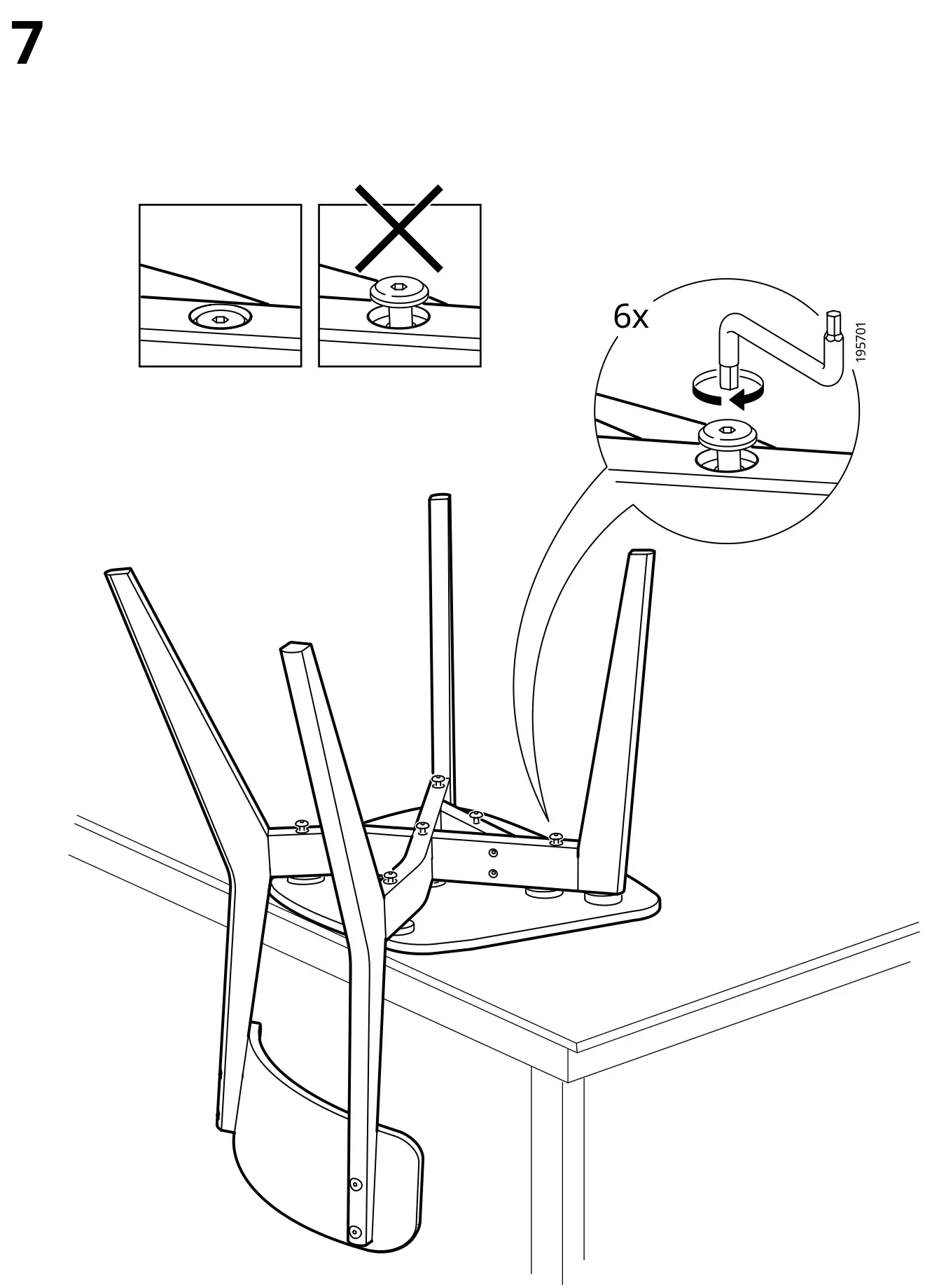 IKEA LISABO Table - Figure 7