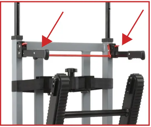 VOLTSTAIR Titan Motorized Dolly - Back Handles