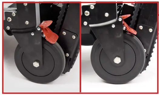 VOLTSTAIR Titan Motorized Dolly - Brake Check