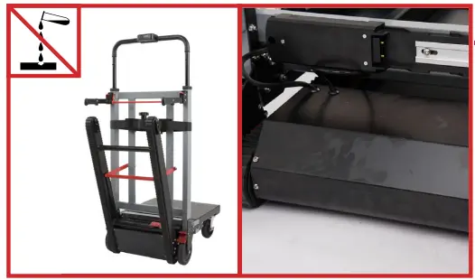 VOLTSTAIR Titan Motorized Dolly - Clean Unit