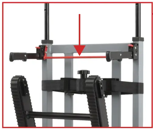 VOLTSTAIR Titan Motorized Dolly - Handlebar Lock