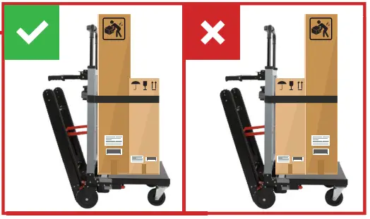 VOLTSTAIR Titan Motorized Dolly - Load Balance