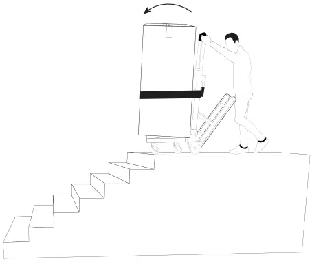 VOLTSTAIR Titan Motorized Dolly - desired