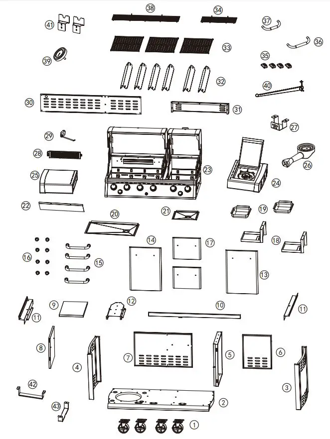 Royal-Gourmet-MG6001-R 6-Burner-Gas-Grill (3)