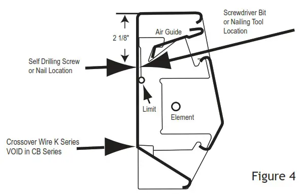 king CB Series Electric Baseboard Heaters - INSTALLATION INSTRUCTIONS 3