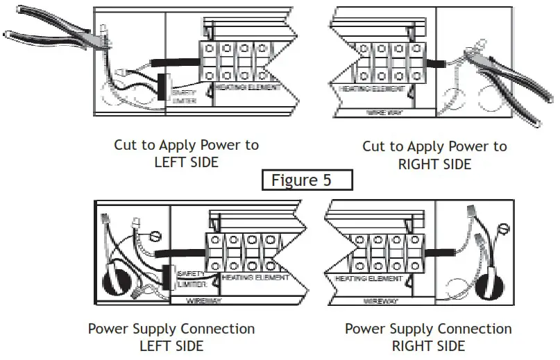 king CB Series Electric Baseboard Heaters - INSTALLATION INSTRUCTIONS 5