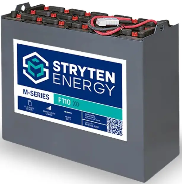 STRYTEN ENERGY F110 M-Series Forklift Batteries