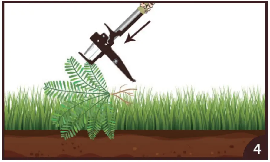 TURBRO 707 ECS HW45 Claws Weeder Puller - Pull 1